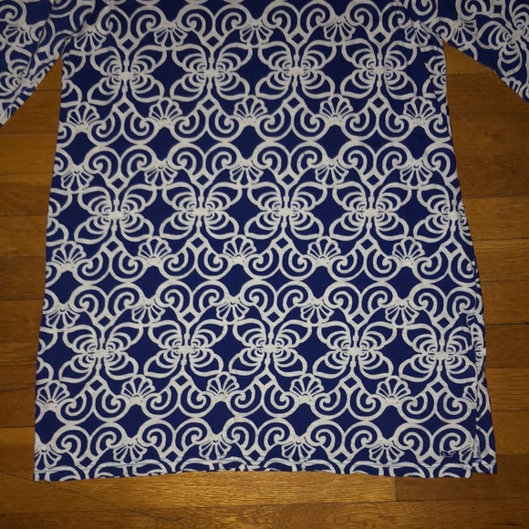 Vineyard Vines Swimsuit Cover-Up Cotton Jersey Dress, size XL - Picture 3 of 11